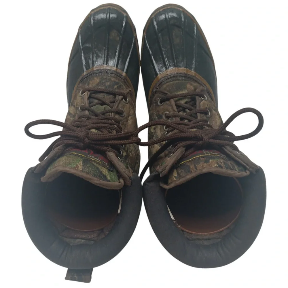 THERMOLITE‎ REAL TREE Camo Boots Camouflage Steel Shank / Men's Size: 8